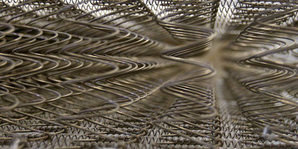 close-up view of the innersprings used at Harbor Springs Mattress Co.